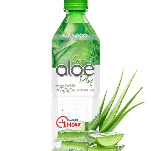 Gasaco ALOE PLUS ORIGINAL ALOE VERA DRINK: The Nutritious Hot Seller (500ml Pet Bottle)