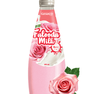 Gasaco FLOODA ROSE MILK JELLY: The Refreshing Top Seller (290ml Glass Bottle)