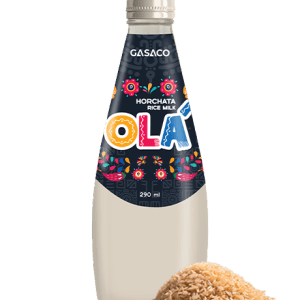 Gasaco OLA’ HORCHATA ORIGINAL RICE MILK: The Natural Best Choice (290ml Glass Bottle)