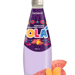 GASACO OLA’ HORCHATA UBE RICE MILK: The Healthy Top Choice (290ml Glass Bottle)