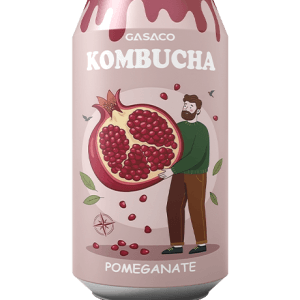 Kobumcha Pomegranate : Private-Label Kombucha & OEM Beverage Solutions for Retailers and Foodservice
