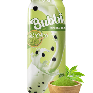 Gasaco BUBBI MATCHA MILK TEA: The Rich Taste Best Seller (330ml Can)