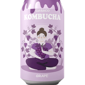 Kobumcha Purple Grape : Private-Label Kombucha & OEM Beverage Solutions for Retailers and Foodservice
