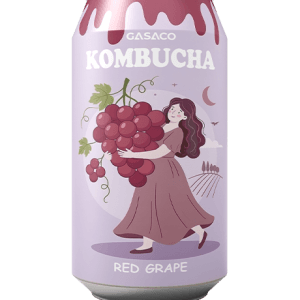 Kobumcha Red Grape : Private-Label Kombucha & OEM Beverage Solutions for Retailers and Foodservice
