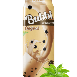 Gasaco BUBBI ORIGINAL MILK TEA: The Smoothly Sweet Top Seller (330ml Can)