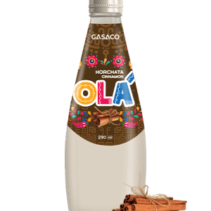 Gasaco OLA’ HORCHATA CINNAMON RICE MILK: The Fresh & Aromatic Hot Choice (290ml Glass Bottle)