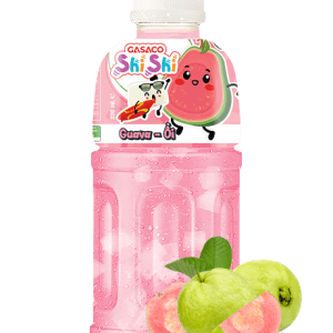 Gasaco SHISHI GUAVA NATA DE COCO DRINK: A Must-Try Refreshment (320ml Pet Bottle)
