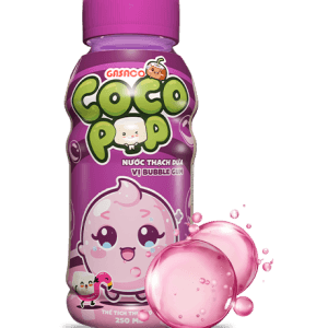 COCO POP Coconut Jelly Drink - Bubble Gum Flavor 250ml | OEM Beverage Service
