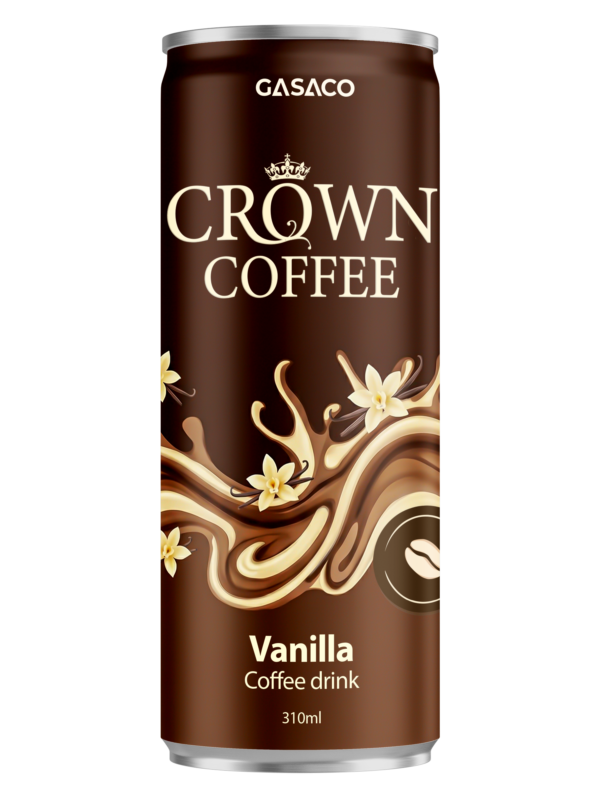 Multi-Flavor Crown Coffee – Vanilla | Modern Canned Beverage Solutions for Businesses and Private Labels