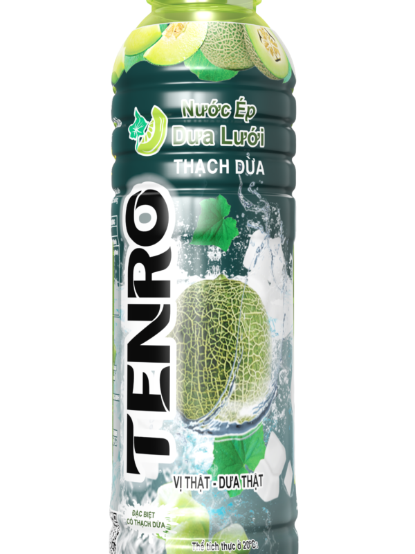 TENRO Lemon Flavored Fruit Juice Drink with Coconut Jelly 500ml – Delicious and Refreshing