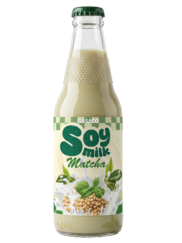 Soy & Matcha Milk - Low-Sugar Multi-Flavor Soy Milk for Private Label Brands